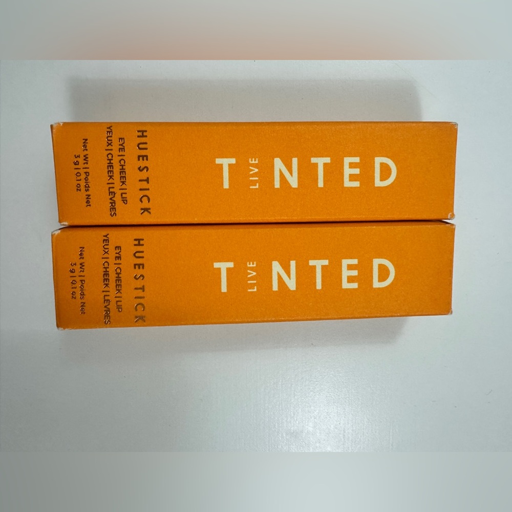 Live Tinted Huestick True + Perk Lip Cheek Multistick Duo NIB